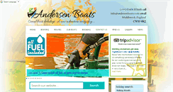 Desktop Screenshot of andersenboats.com
